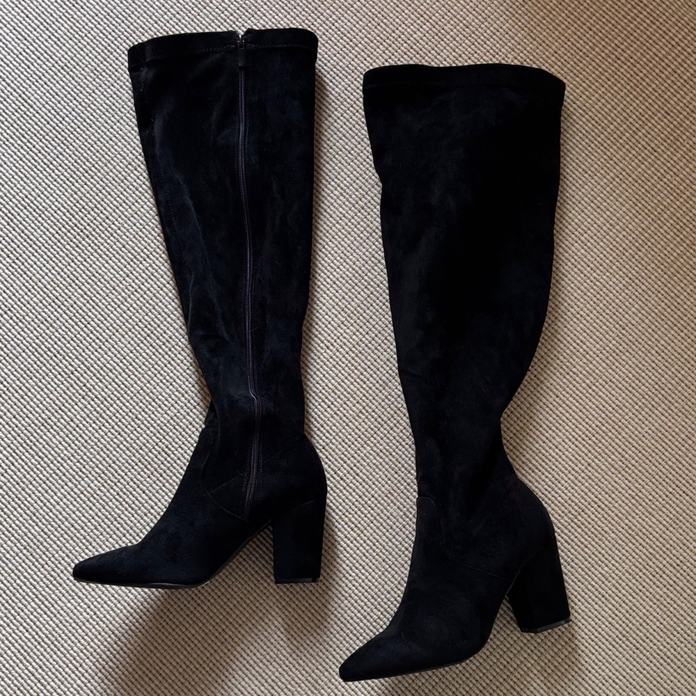 Torrid Black Over the Knee Boots